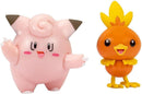 Pokémon Mini Figuras Torchic e Clefairy - Sunny