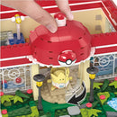 MEGA Pokémon Jogo de Construção Centro Pokémon na Floresta