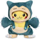Pokémon Center: Fantasia Maniac Poké Snorlax Pikachu Poké de pelúcia, 20 cm