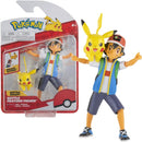 Pokémon Pikachu e Ash Figura De Ação Deluxe Sunny 2602
