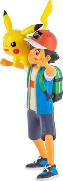 Pokémon Pikachu e Ash Figura De Ação Deluxe Sunny 2602