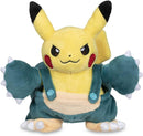 Pokémon Center: Fantasia Maniac Poké Snorlax Pikachu Poké de pelúcia, 20 cm