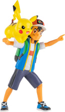 Pokémon Pikachu e Ash Figura De Ação Deluxe Sunny 2602