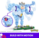 MEGA Pokémon, Blocos de Montar Machamp com 399 peças, 17 cm de Altura, 4 Braços Articulados, Para Crianças a Partir de 8 Anos