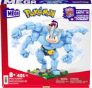 MEGA Pokémon, Blocos de Montar Machamp com 399 peças, 17 cm de Altura, 4 Braços Articulados, Para Crianças a Partir de 8 Anos