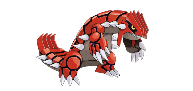 Groudon: O Titã do Solo