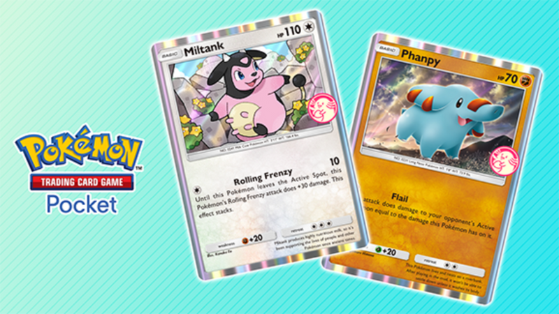Pokémon TCG Pocket – Datas de Início e Término do Evento Wonder Pick de Miltank e Phanpy