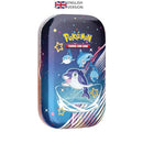 Pokémon TCG: Escarlate e Violeta — Mini Lata Paldean Fates – Finizen (2 Pacotes Booster, 1 Adesivo e 1 Cartão de Arte)