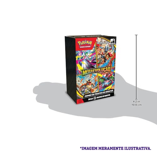 Pokémon TCG, Blister Unitário com 6 Cartas, MegaExpansão ME01