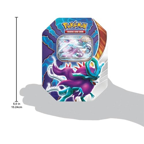 Cartas Pokémon TGC Lata Cards Batalha Paradoxal - Copag (Onda Ando EX)