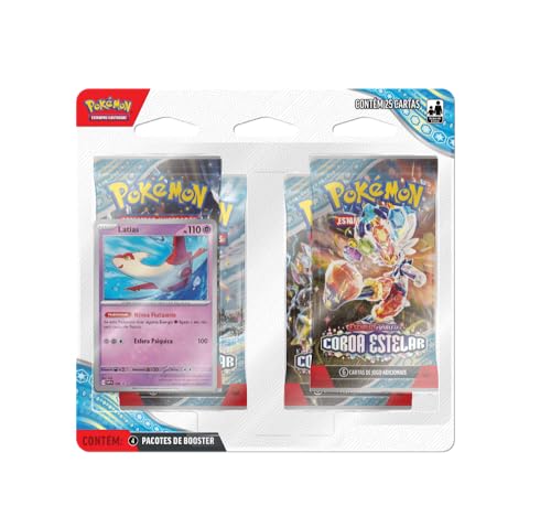 Pokémon TCG, Blister Triplo Horsea Escarlate E Violeta 7 Coroa Estelar