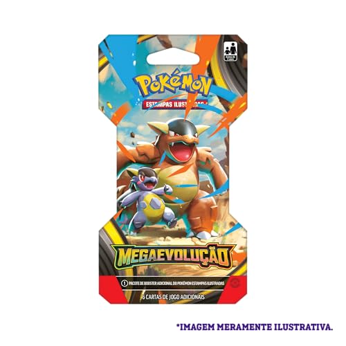 Pokémon TCG, Blister Unitário com 6 Cartas, MegaExpansão ME01
