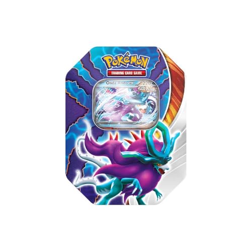 Cartas Pokémon TGC Lata Cards Batalha Paradoxal - Copag (Onda Ando EX)