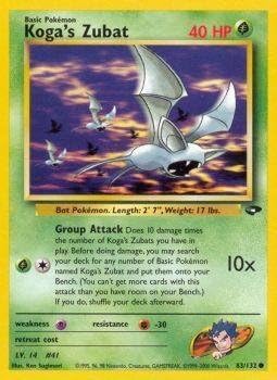 Pokemon - Koga39;s Zubat (83) - Desafio de academia
