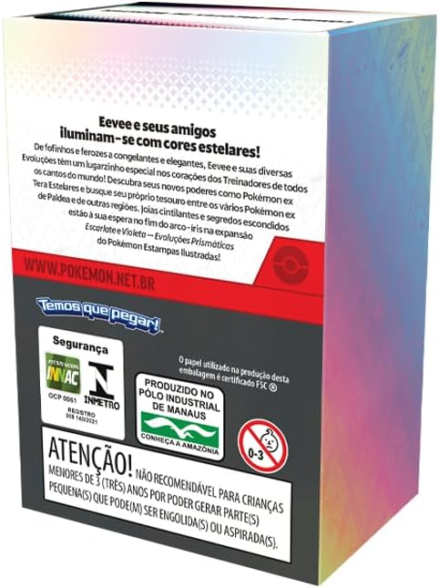 Pokémon Estampas Ilustradas, Combo de Booster EV8.5 Evoluções Prismáticas