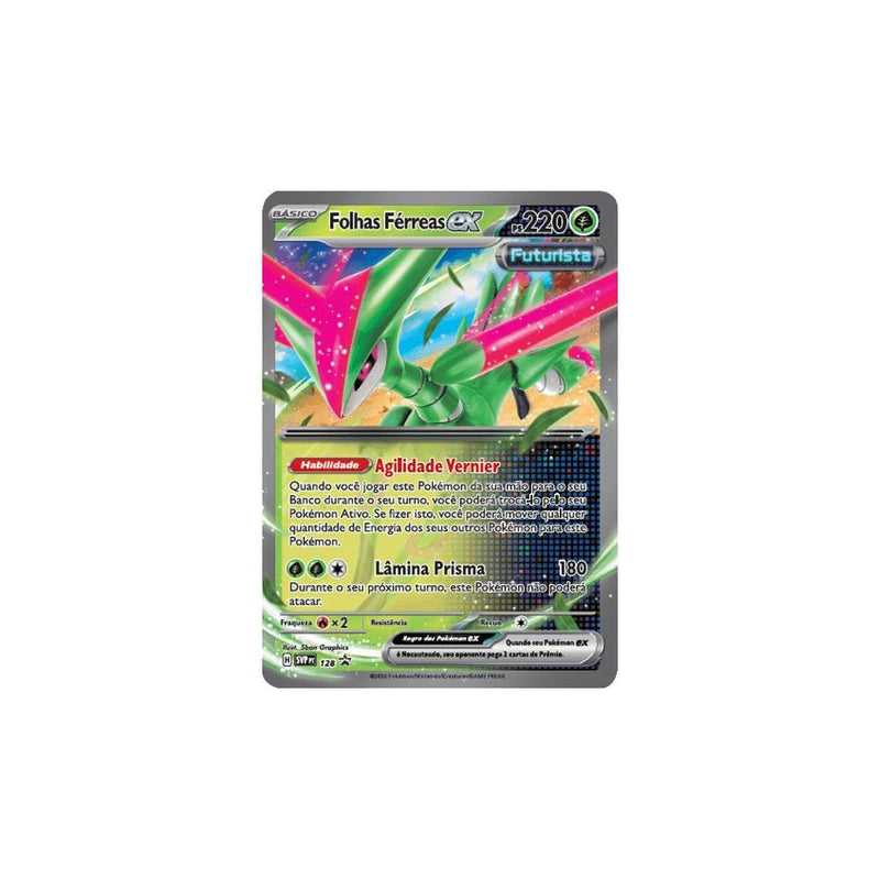 Cartas Pokémon TGC Lata Cards Batalha Paradoxal - Copag (Onda Ando EX)
