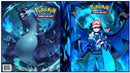 Álbum Pasta tipo Fichário compatível com Card Pokémon - Charizard Shiny e Ash + 10 folhas plásticas de 9 bolsos YES