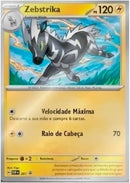 Pokémon TCG, Blister Triplo Pokémon Ev10 Rivais Predestinados Zebstrika