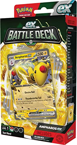 Pokemon TCG: Ampharos ex Battle Deck (Ready-to-Play 60-Card Deck)