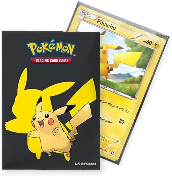 Protetor de convés Pokemon Pikachu 2019 65ct