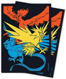 Pokemon Card Sleeves - Articuno Zapdos Moltres - Hidden Fates Elite Trainer Box - 65 Count Pack