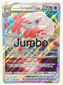 Pokemon **Jumbo** Card - Hisuian Zoroark Vstar - SWSH298 - Oversize- Vstar Collection Box Exclusive