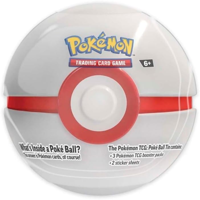 Pacote com 3 unidades de lata Poké Ball Variant B