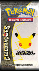 Triple Pack Pokémon 25 anos Celebrações Hydreigon C Copag - 30633
