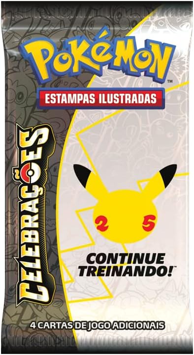 Triple Pack Pokémon 25 anos Celebrações Hydreigon C Copag - 30633