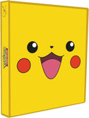 Álbum Pokémon pasta tipo Fichário para Cards - Pikachu Sorrindo
