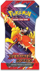 Pokemon TCG - Escarlate e Violeta: Rivais Predestinados - 8 Booster Pack Lot - 80 Cartas - Importado EUA
