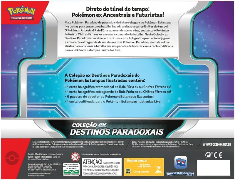 Pokémon TCG, Box Destino Paradoxais Chifres Férreos Ex