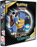Álbum Pokémon Pasta tipo Fichário para Cards SOL&LUA - Eclipse Cósmico