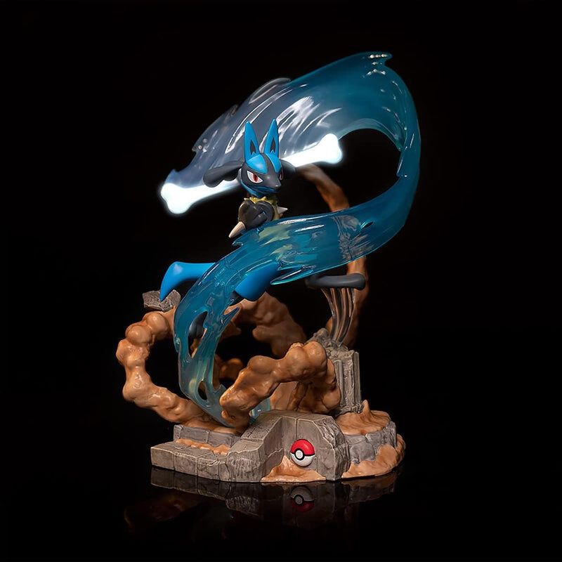 SUNNY, Pokémon, Figura de Luxo, Lucário, 33 cm
