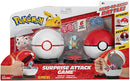 Poke Bola Ataque Surpresa Squirtle & Jigglypuff, Pokemon Jazwares - Sunny Brinquedos