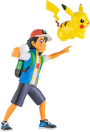 Pokémon Pikachu e Ash Figura De Ação Deluxe Sunny 2602