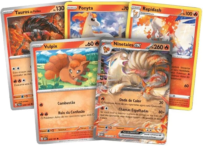 Pokémon - Deck Batalha Deluxe - Ninetales e Zapdos