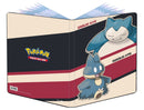 Ultra PRO - Pokémon Snorlax & Munchlax (fichário PRO com 9 bolsos) – Proteja cartões colecionáveis, cartões colecionáveis e cartões de jogos, bolsos laterais para carregamento, proteja e armazene até 360 cartas colecionáveis de tamanho padrão