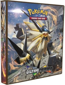 Álbum Pokémon Fichário para Cards - SOL&LUA - Ultra Prisma + 10 folhas plásticas de 9 bolsos Y.E.S