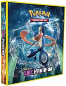 Álbum Pokémon Pasta Tipo Fichário para Cards - SOL&LUA - Luz Proibida
