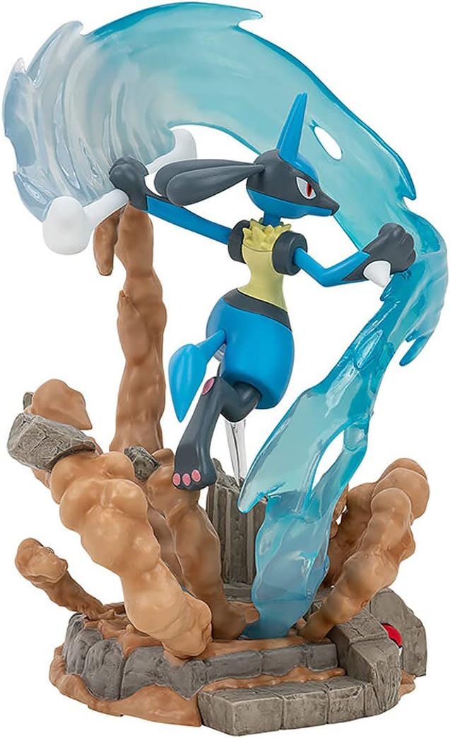 SUNNY, Pokémon, Figura de Luxo, Lucário, 33 cm