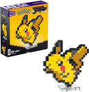 MEGA Pokémon, Blocos de Montar Pikachú Estilo Retrô Pixelado com 400 peças, 16 cm de Altura, A Partir de 13 Anos