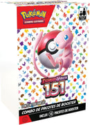 Box 18 Boosters Pokémon Escarlate e Violeta Coleção 151 TCG