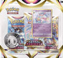 Pokemon Cartões: SAS10 Astral Radiance 3 pk Blister -Sylveon