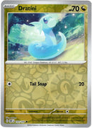Pokemon - Dratini 157/197 - Obsidian Flames - Reverse Foil - Single Card