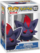 FUNKO Pop! Games: Pokemon - Zorua - Figura de vinil colecionável - ideia de presente - Mercadoria oficial - Brinquedos para crianças e adultos - Video Games Fans - boneco para colecionadores e