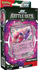 Jogo de cartas pokemon tcg ex battle deck chien - pao - tinkaton