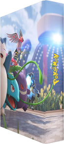Álbum Pasta tipo Fichário compatível com Card Pokémon - Pikachu, Charizard, Gengar Snorlax Greninja Modelo Pokemon United