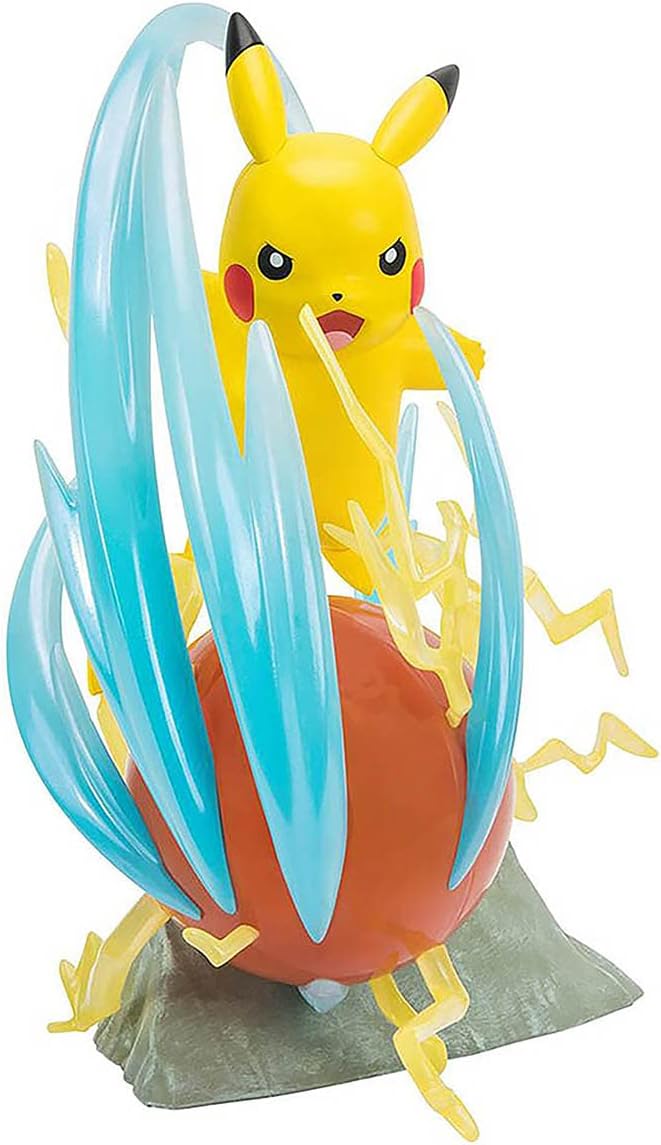 Figura De Luxo Pikachu,Pokemon Jazwares - Sunny Brinquedos