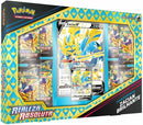 Box Pokémon Realeza Absoluta Zacian Brilhante Com 50 Cartas Copag